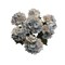 UV Mixed Blue Hydrangea Bush with 7 Silk Flowers & Leaves by Floral Home®